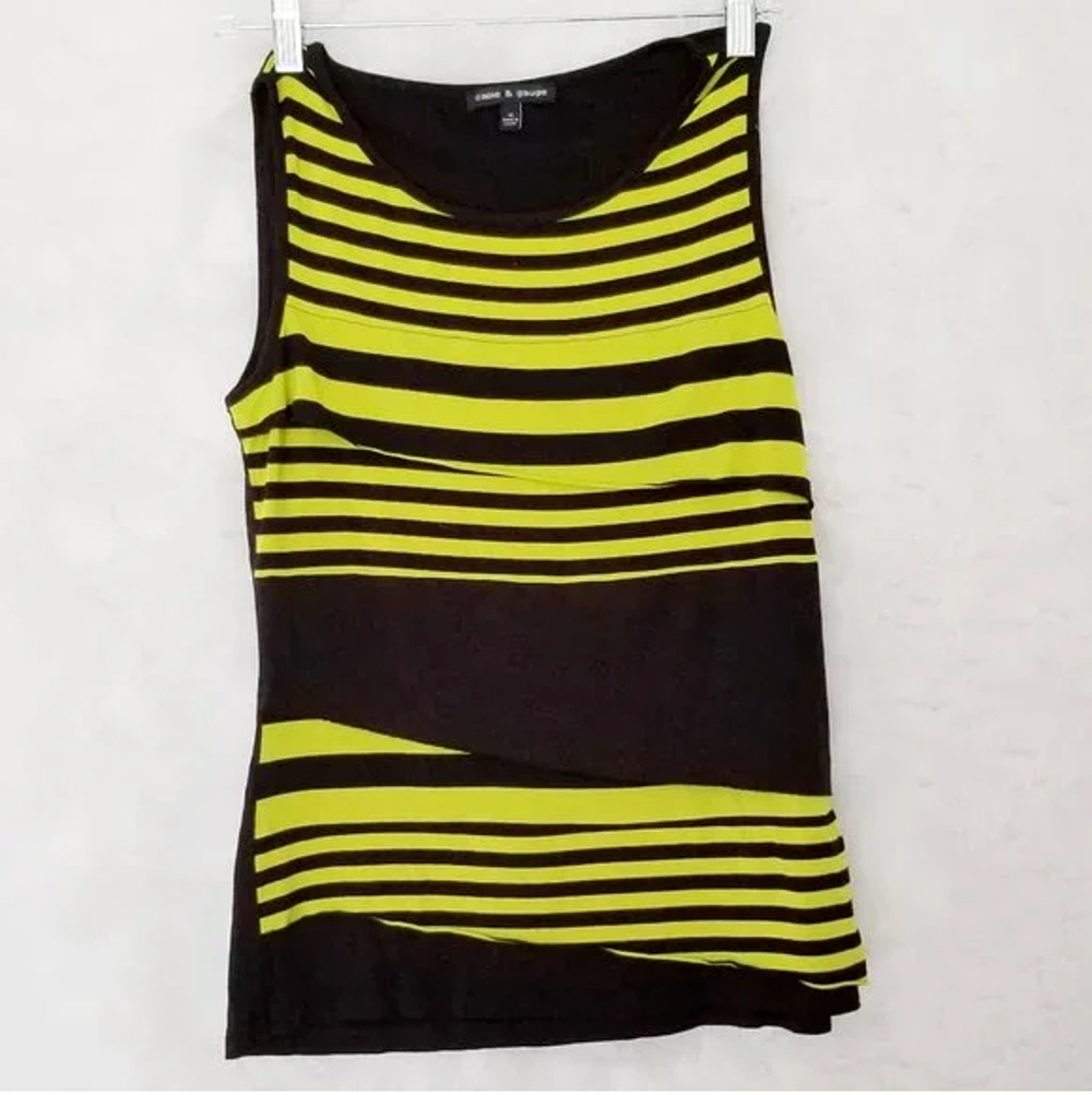 Cable & Gauge Black and a green sleeveless top - Size M